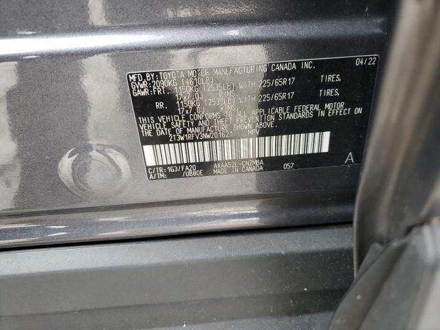 2022 TOYOTA RAV4 XLE - 2T3W1RFV3NW201621
