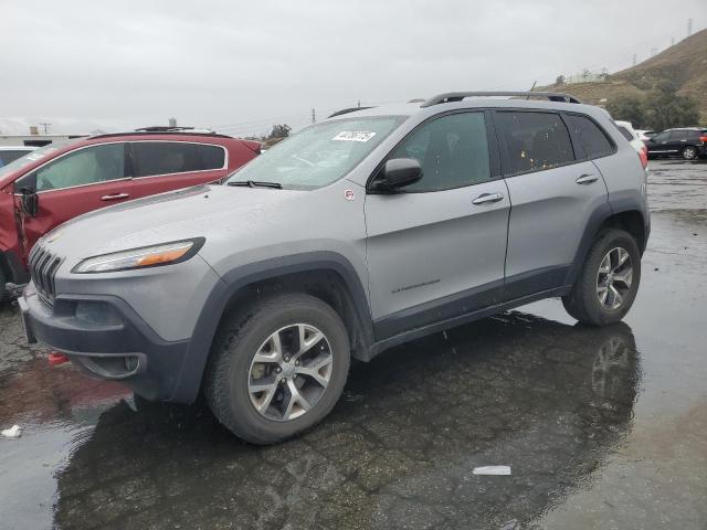 JEEP CHEROKEE T 2014 silver 4dr spor flexible fuel 1C4PJMBS2EW207107 photo #1