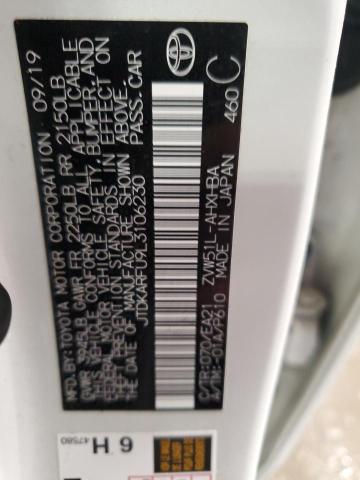 2020 TOYOTA PRIUS L - JTDKARFU9L3106230