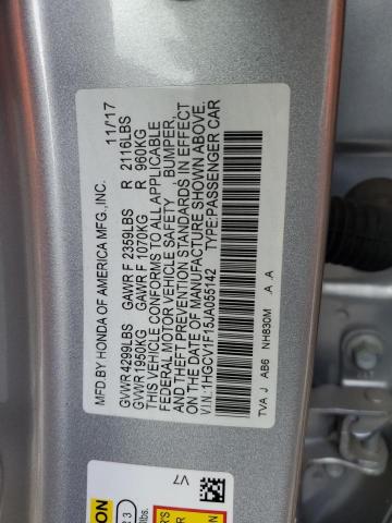 2018 HONDA ACCORD LX - 1HGCV1F15JA055142