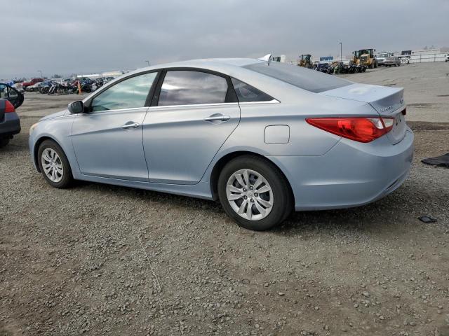 HYUNDAI SONATA GLS 2011 blue  gas 5NPEB4AC7BH087241 photo #3