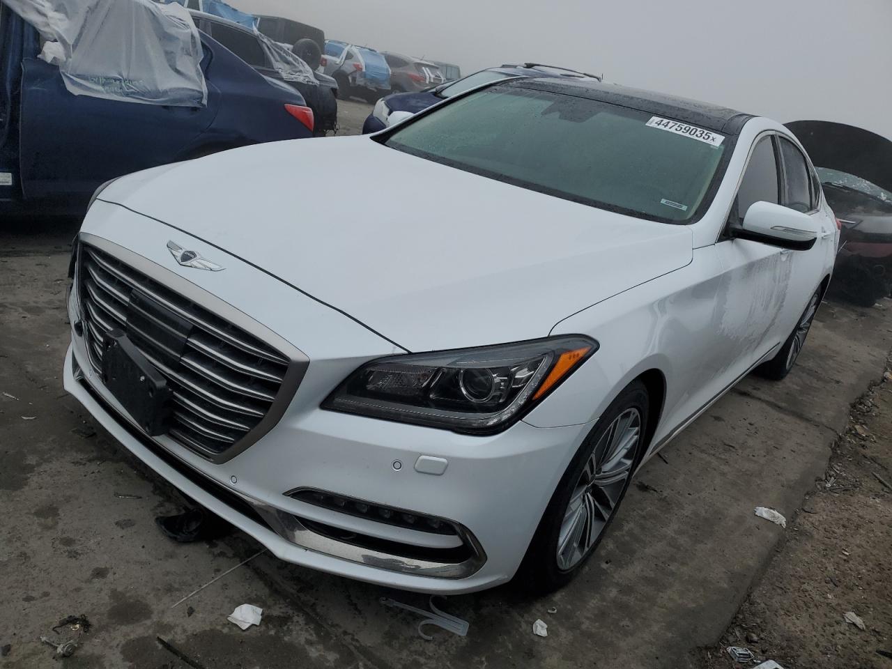 KMHGN4JEXJU247209 GENESIS G80 BASE 2018