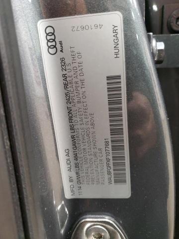 2015 AUDI A3 PREMIUM WAUBFGFFXF1077681
