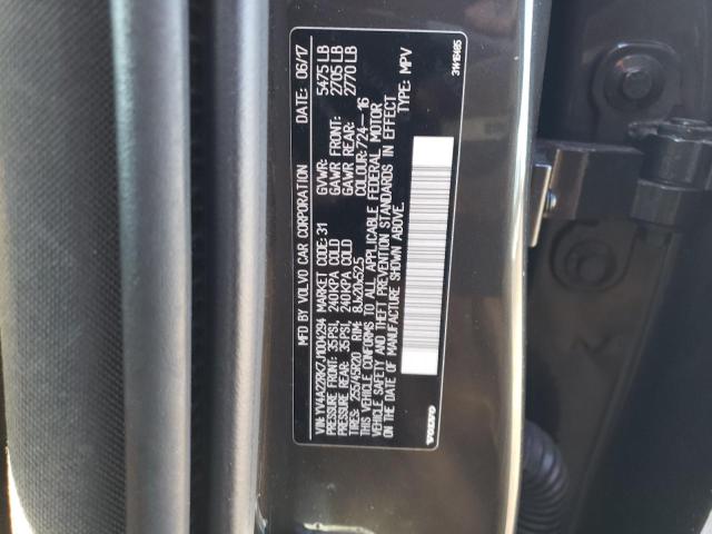 2018 VOLVO XC60 T6 MO YV4A22RK7J1004294