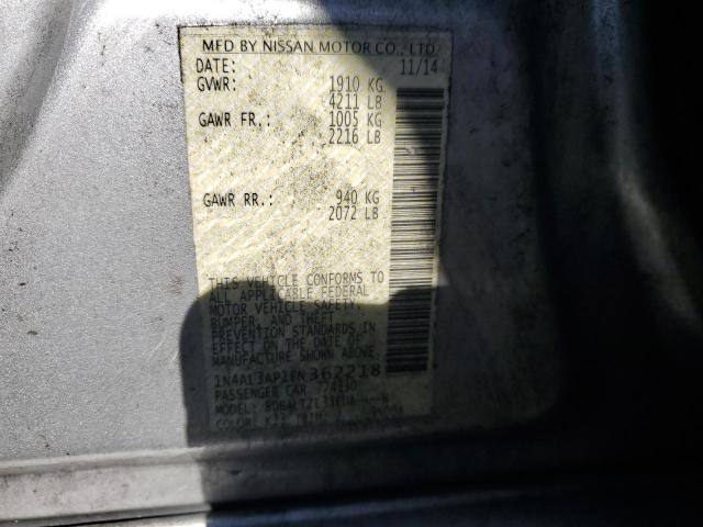 2015 NISSAN ALTIMA 2.5 - 1N4AL3AP1FN362218