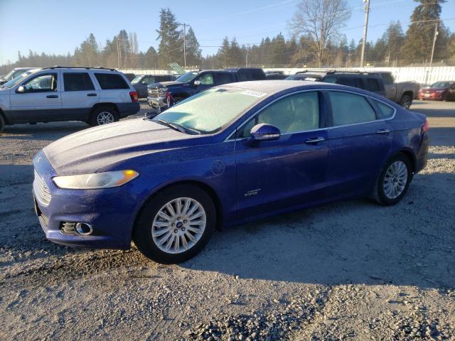 FORD FUSION SE 2016 blue  hybrid engine 3FA6P0PUXGR343218 photo #1