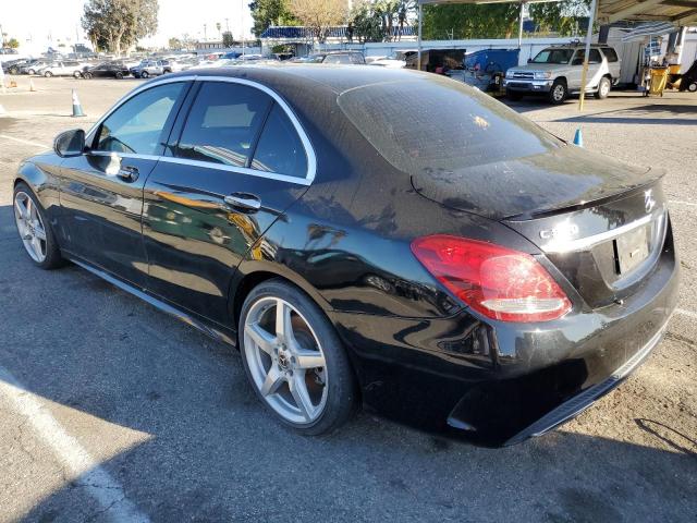 MERCEDES-BENZ C 300 2017 black  gas 55SWF4JB5HU218530 photo #3