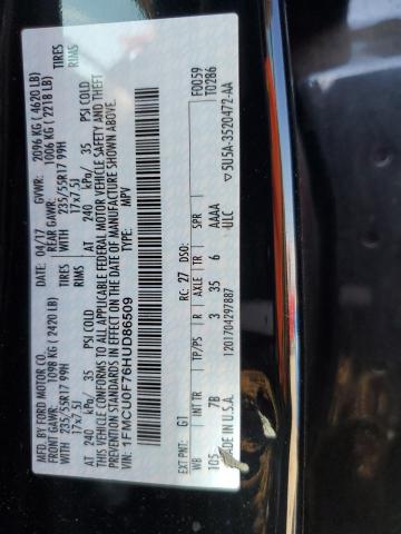2017 FORD ESCAPE S - 1FMCU0F76HUD86509