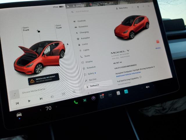 2021 TESLA MODEL Y - 5YJYGDEE4MF069503