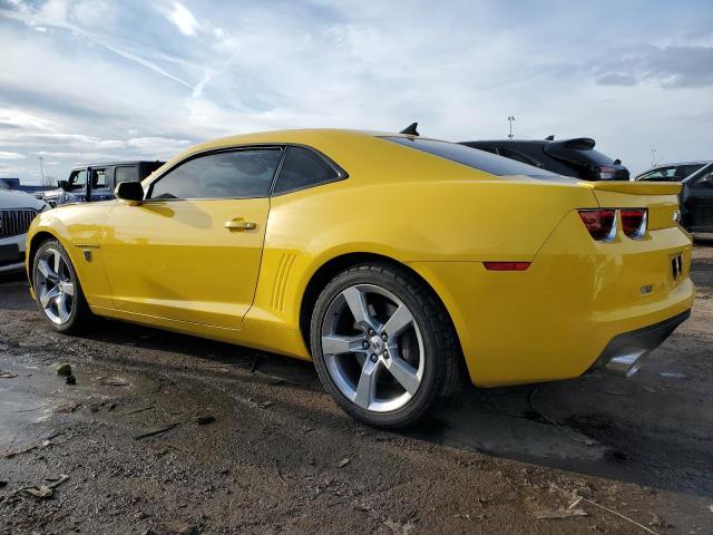 CHEVROLET CAMARO 2SS 2011 yellow coupe gas 2G1FT1EW5B9117689 photo #3