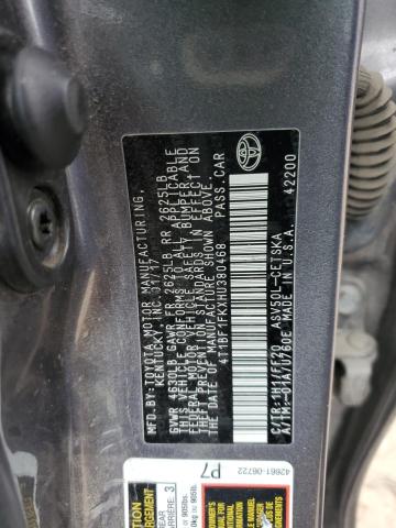 2017 TOYOTA CAMRY LE - 4T1BF1FKXHU380468
