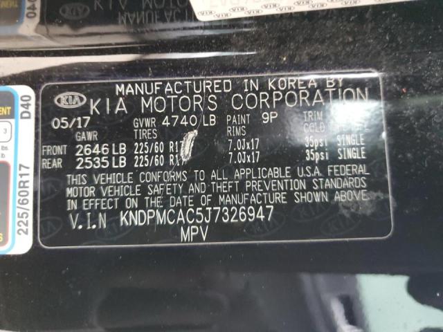 2018 KIA SPORTAGE L - KNDPMCAC5J7326947