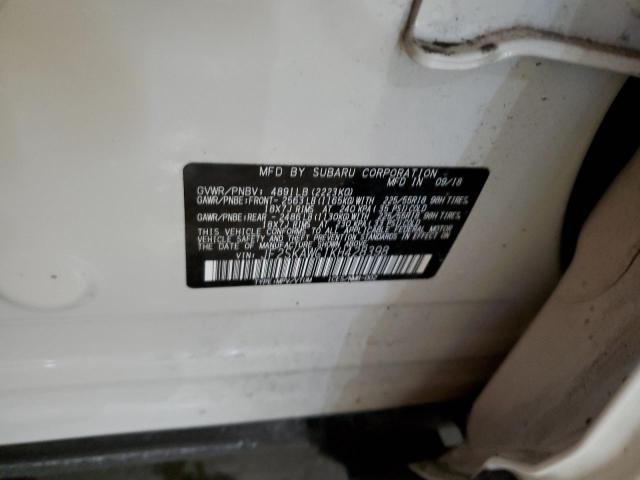 2019 SUBARU FORESTER T - JF2SKAWC1KH428398