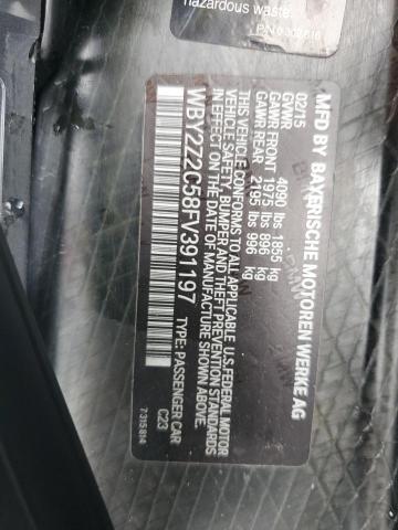 2015 BMW I8 - WBY2Z2C58FV391197