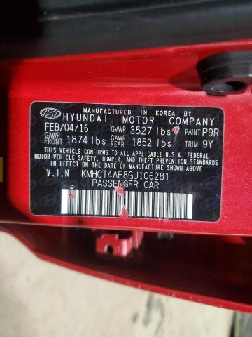 2016 HYUNDAI ACCENT SE - KMHCT4AE8GU106281