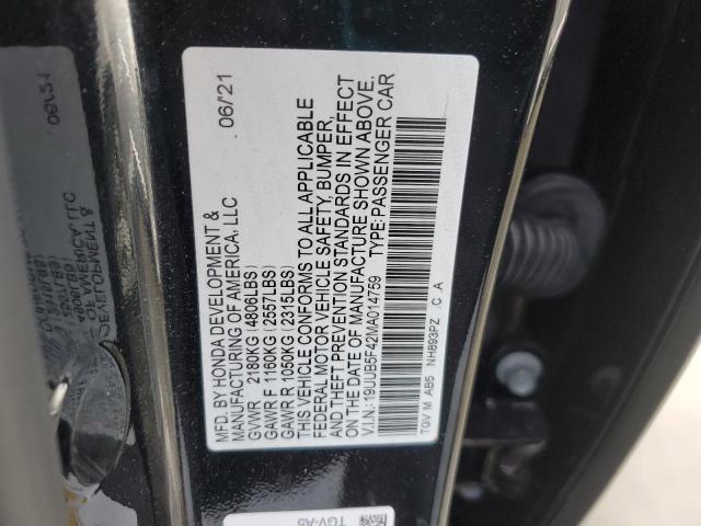 2021 ACURA TLX TECHNO - 19UUB5F42MA014759