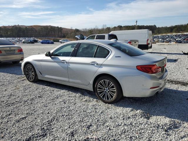 BMW 530XE 2018 silver  hybrid engine WBAJB1C57JB084218 photo #3