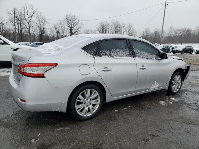 NISSAN SENTRA S 2013 silver  gas 3N1AB7AP3DL679339 photo #4