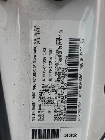 2021 TOYOTA TACOMA ACC - 3TYRX5GN4MT027596