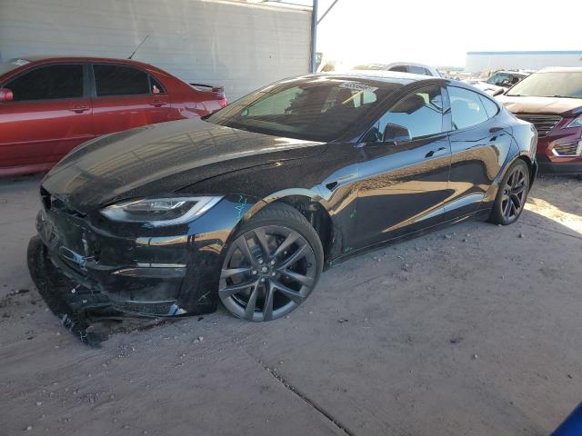Vin: 5yjsa1e51nf464763, lot: 43559465, tesla model s 2022 img_1
