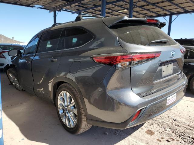Vin: 5tdyarah3ps518832, lot: 46863785, toyota highlander hybrid limited 20232