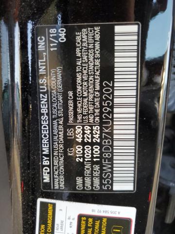 2019 MERCEDES-BENZ C 300 - 55SWF8DB7KU295202