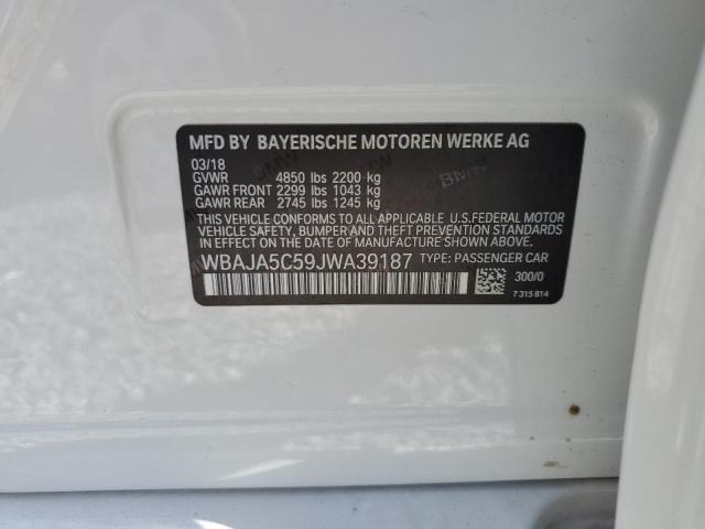 2018 BMW 530 I - WBAJA5C59JWA39187