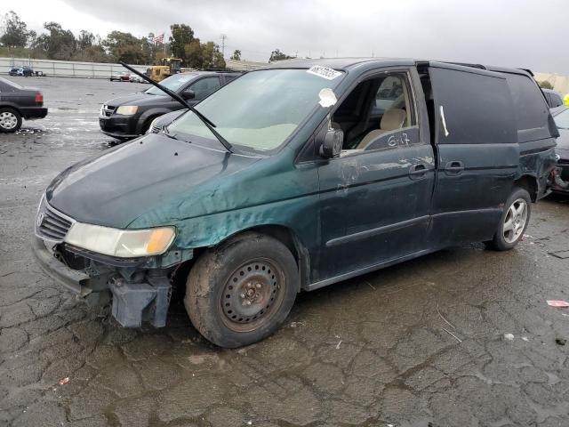HONDA ODYSSEY LX 2001 green sports v gas 2HKRL18531H596195 photo #1
