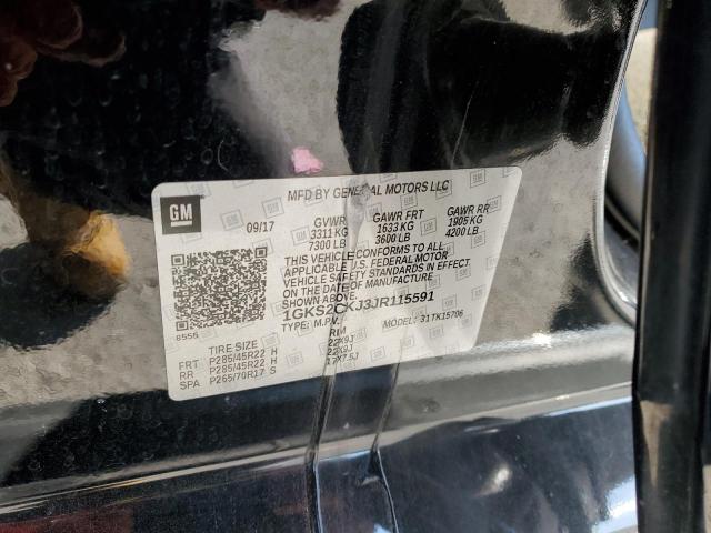 2018 GMC YUKON DENA - 1GKS2CKJ3JR115591