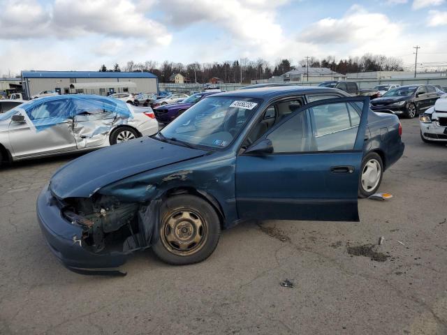 CHEVROLET GEO PRIZM 2000 blue sedan 4d gas 1Y1SK5280YZ424445 photo #1