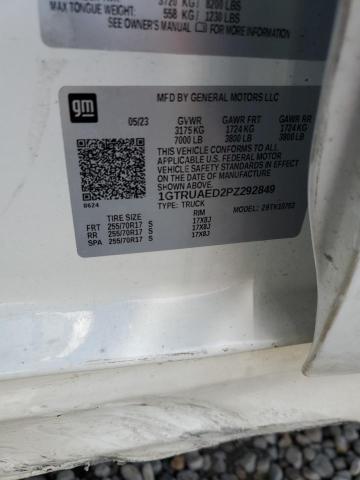 2023 GMC SIERRA K15 - 1GTRUAED2PZ292849