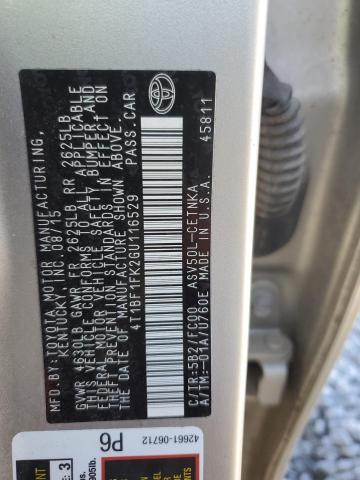 2016 TOYOTA CAMRY LE - 4T1BF1FK2GU116529