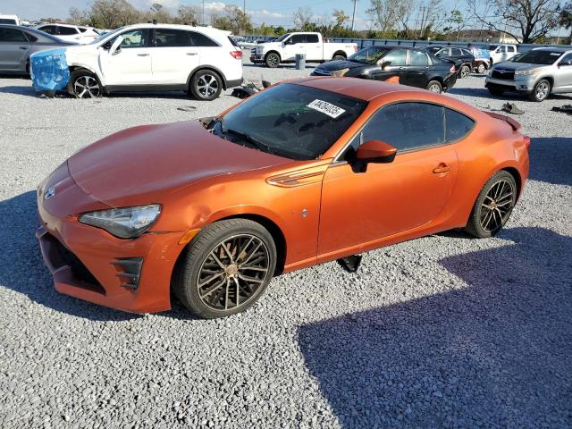 TOYOTA 86 BASE 2017 orange coupe gas JF1ZNAA19H8705467 photo #1