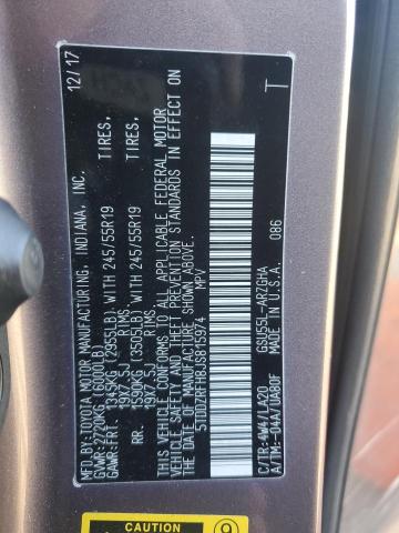 2018 TOYOTA HIGHLANDER - 5TDDZRFH8JS815974