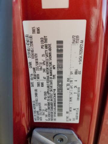 2016 FORD ESCAPE TIT - 1FMCU0J99GUC64718