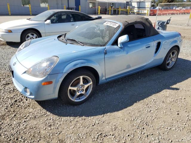 TOYOTA MR2 SPYDER 2005 blue  gas JTDFR320050071589 photo #1