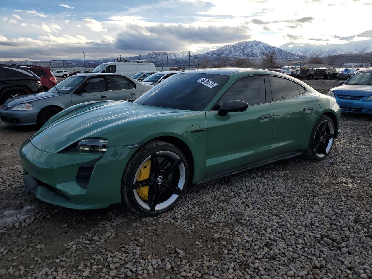 Lot #3297331741 2020 PORSCHE TAYCAN 4S