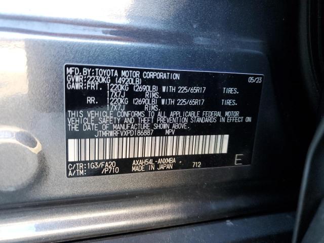 2023 TOYOTA RAV4 XLE - JTMRWRFVXPD186887