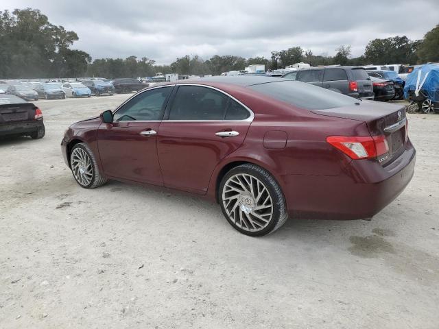 LEXUS ES 350 2007 burgundy  gas JTHBJ46G172035757 photo #3