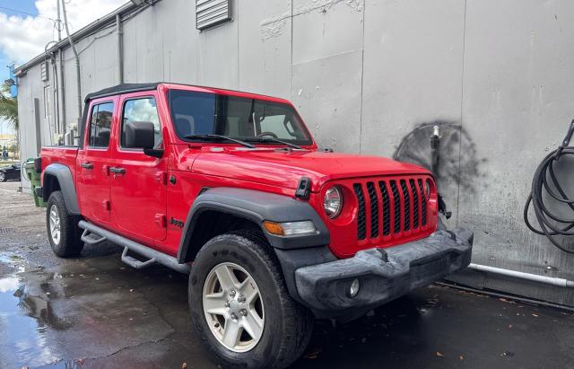 JEEP GLADIATOR 2020 red  Gasoline 1C6HJTAGXLL152164 photo #1