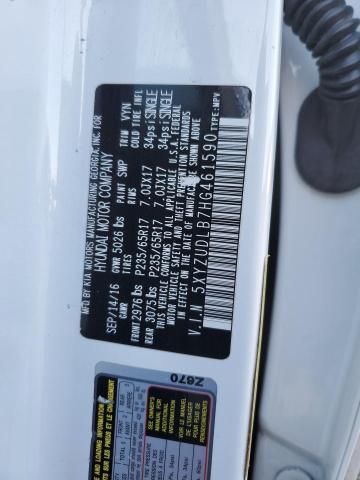 2017 HYUNDAI SANTA FE S - 5XYZUDLB7HG461590