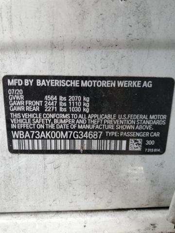 2021 BMW 228XI - WBA73AK00M7G34687
