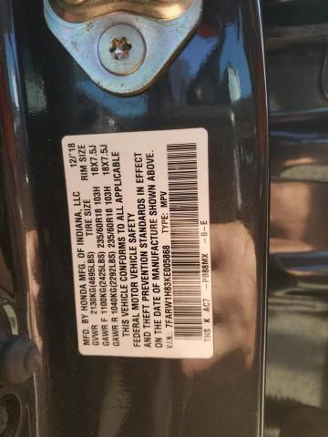 2019 HONDA CR-V EXL - 7FARW1H83KE005868