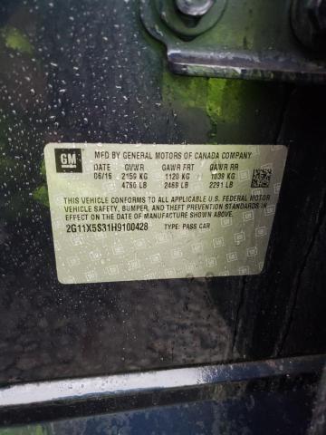 2017 CHEVROLET IMPALA LS #3260792476