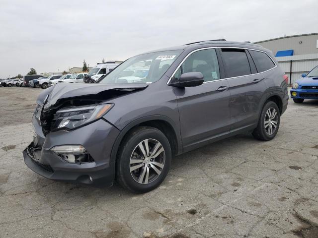 HONDA PILOT EX 2017 gray 4dr spor gas 5FNYF5H37HB023382 photo #1