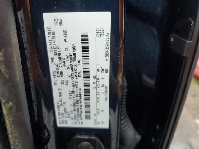 2023 FORD F150 SUPER - 1FTFW1ED7PFA06556