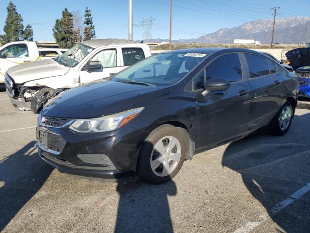 CHEVROLET CRUZE LS 2016 black  gas 1G1BC5SM6G7284175 photo #1