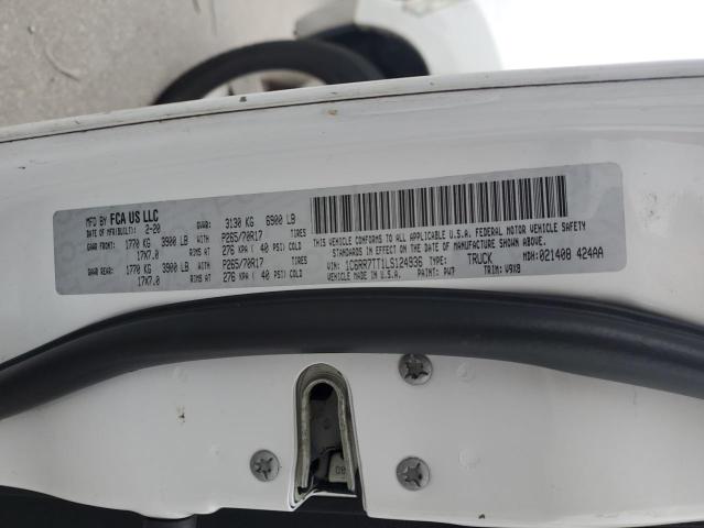 2020 RAM 1500 CLASS - 1C6RR7TT1LS124936