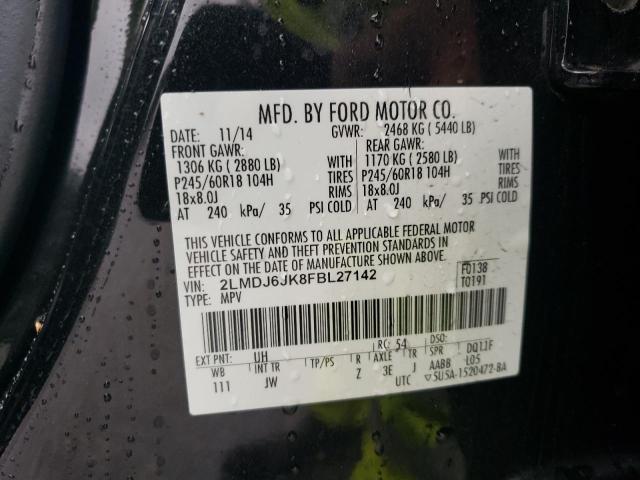 2015 LINCOLN MKX - 2LMDJ6JK8FBL27142