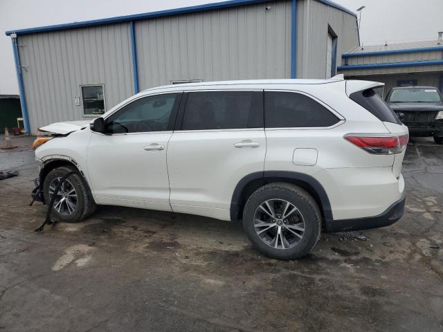 Vin: 5tdkkrfh6gs163229, lot: 44077675, toyota highlander xle 20162